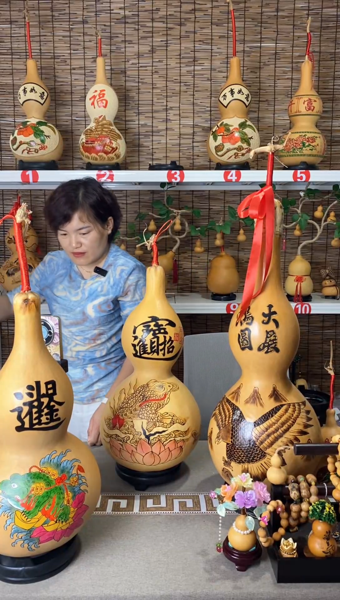 小盈直播间天然葫芦放漏