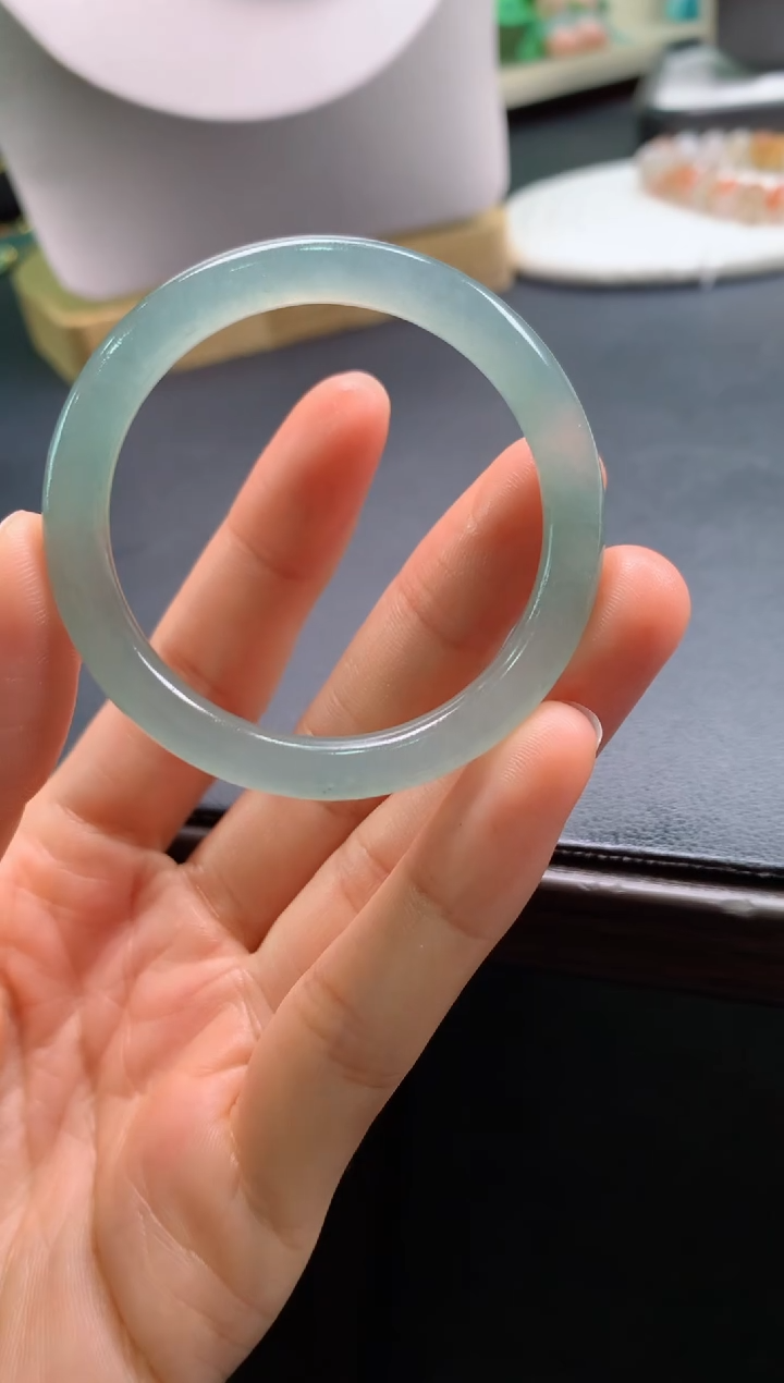 未镶嵌定制翡翠0114295618（41*5.5*5.8）