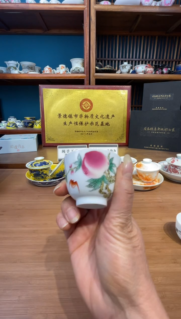 瓷片景德镇手工手绘陶瓷