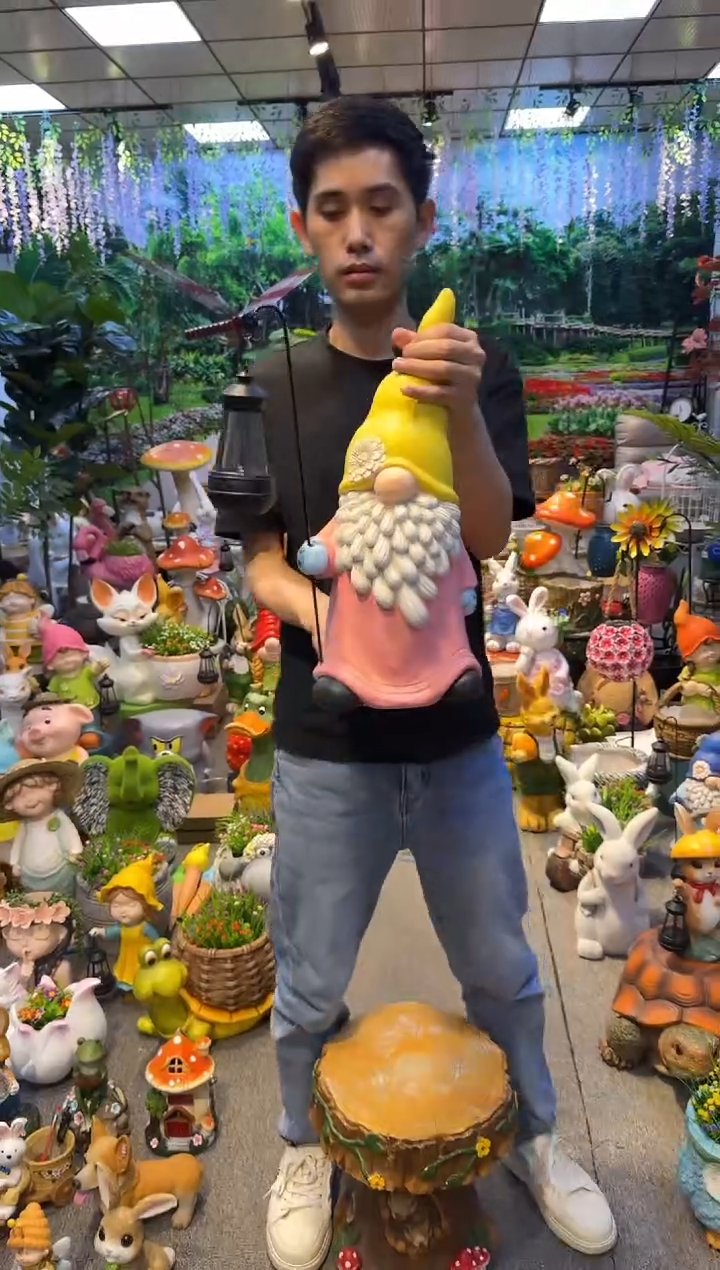 无花朵花园庭院摆件&00&