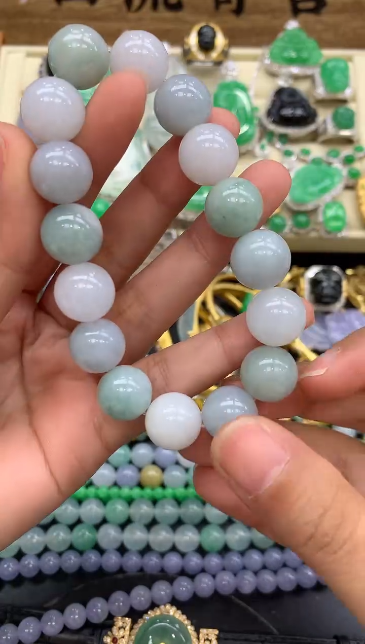 【闪购商品】翡翠手串未镶嵌58-中国好珍宝