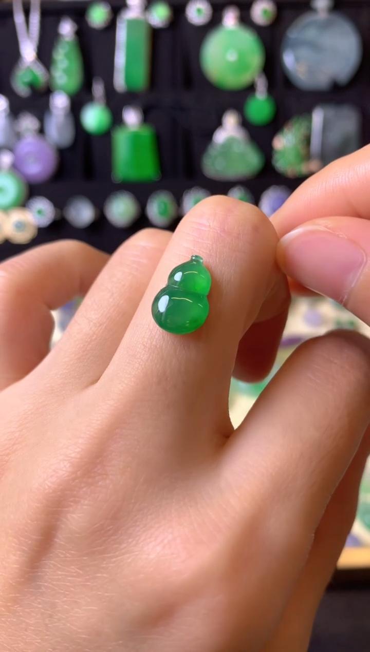 【闪购商品】定制翡翠未镶嵌1裸玉（客户意向镶嵌）