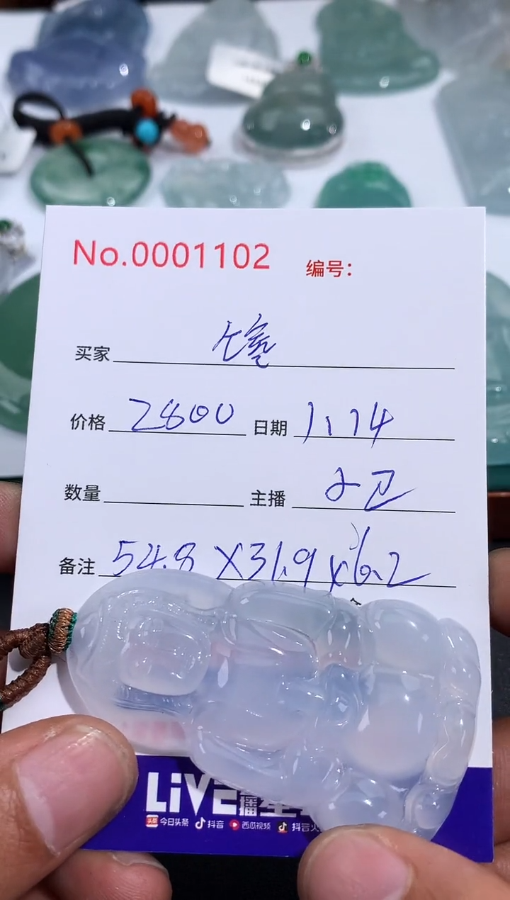 【闪购商品】翡翠颈饰未镶嵌 馋