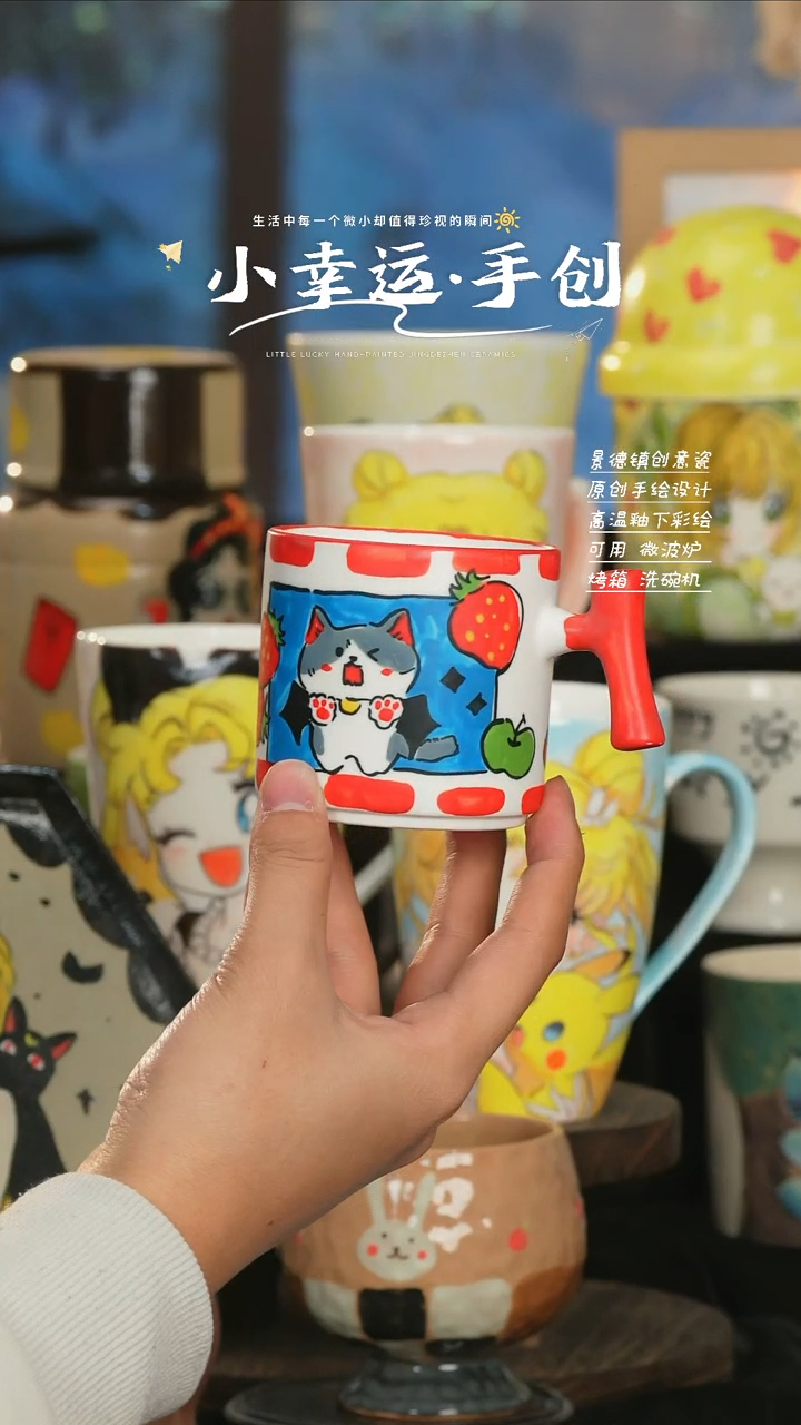 【闪购商品】景德镇纯手工手绘