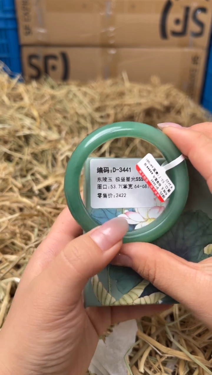 未镶嵌手镯石英质玉D-3441