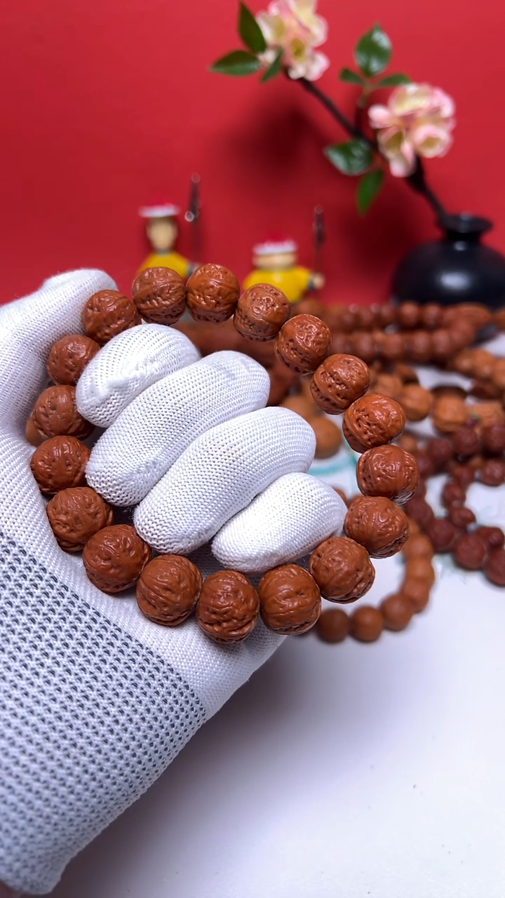 【闪购商品】文玩核桃手串野生小核桃