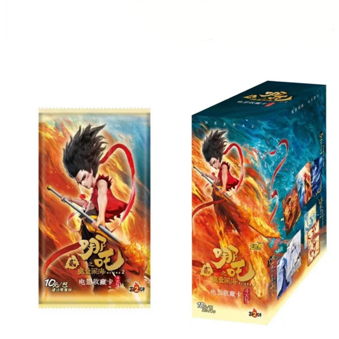 【相对论】卡游哪吒斗天包第二弹拆卡SC隐藏盲盒卡牌【拆包】