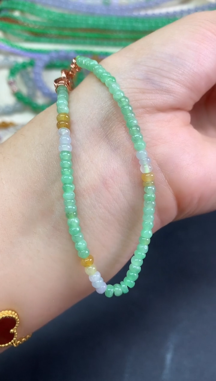 未镶嵌手串翡翠手串|399