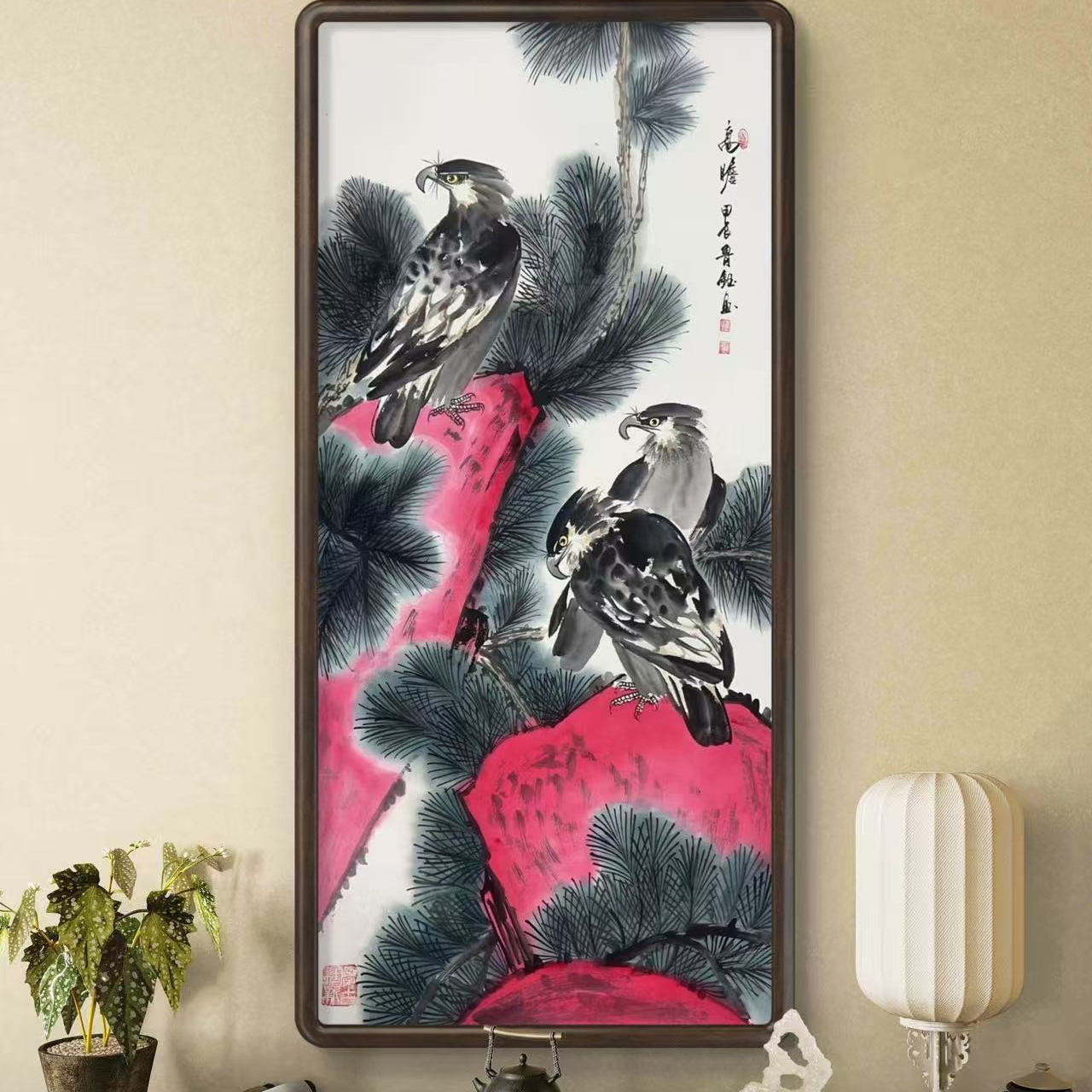 橱窗展示/山艺文化  /宣纸国画/带证书（展示）不带框