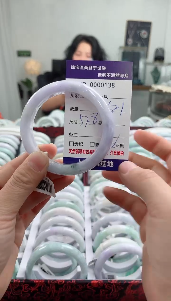 翡翠未镶嵌手镯天然翡翠A货