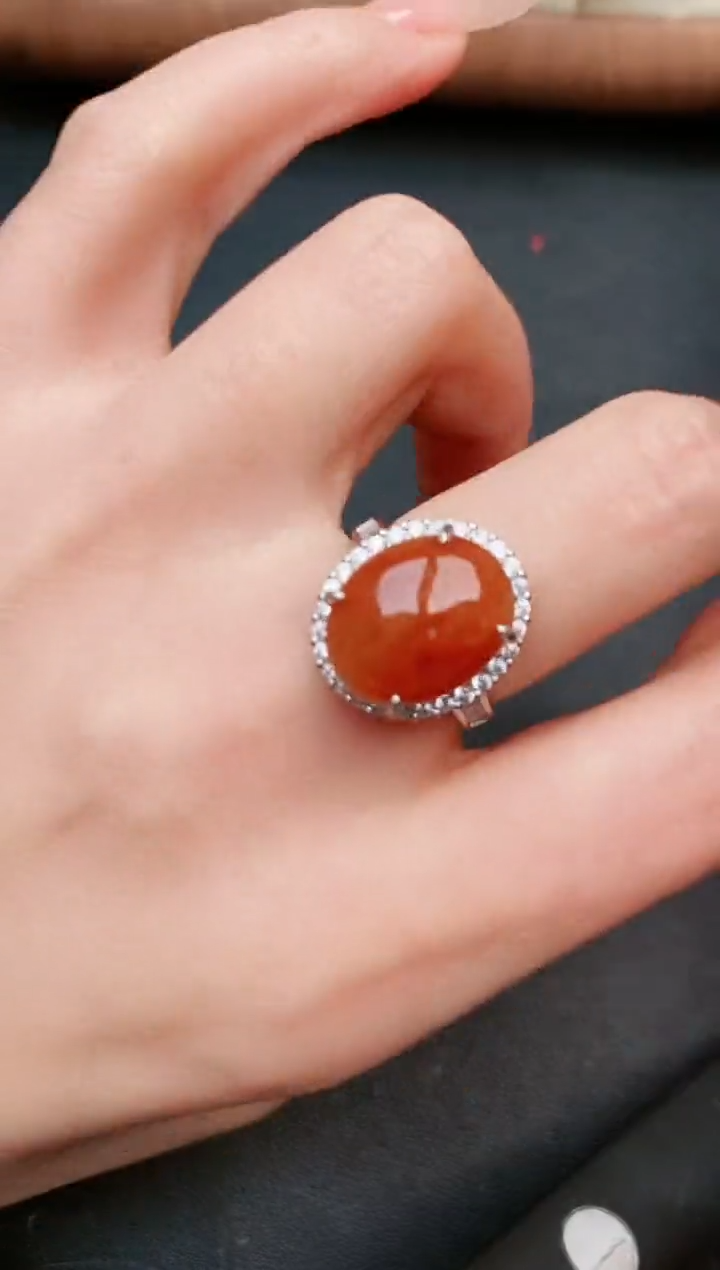 【闪购商品】翡翠戒指银S925镶嵌.....