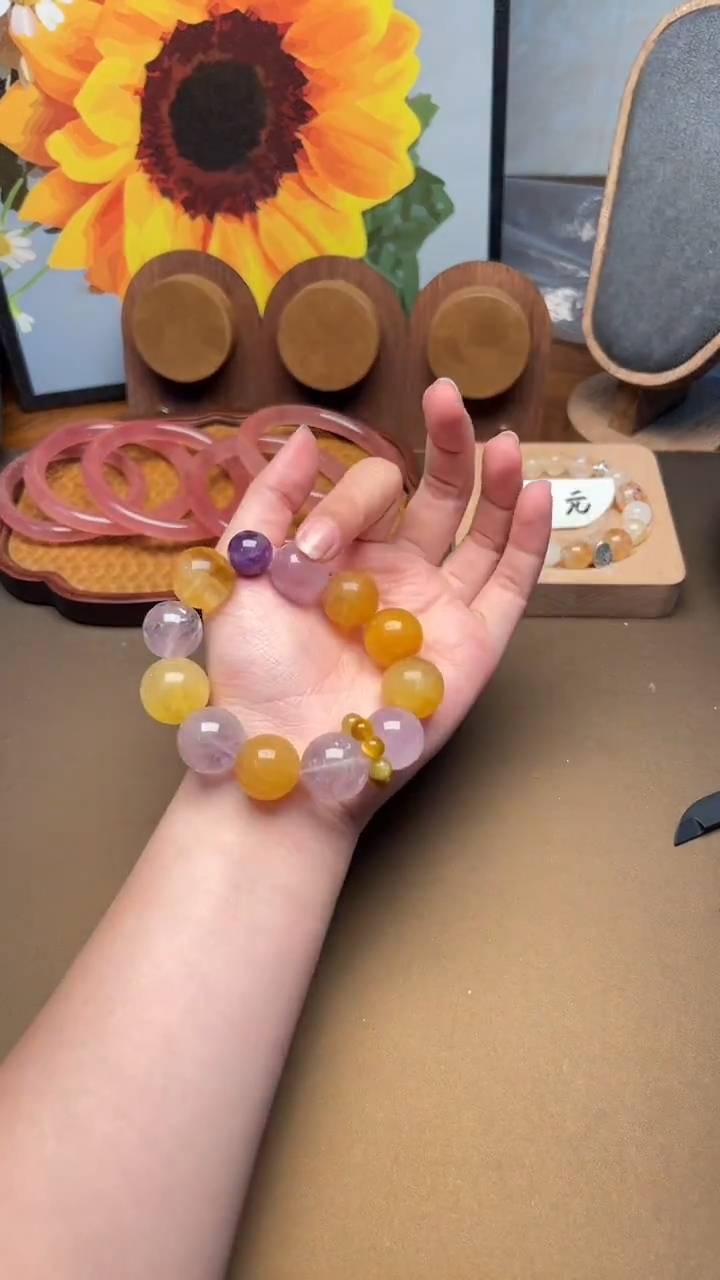 未镶嵌手串水晶1