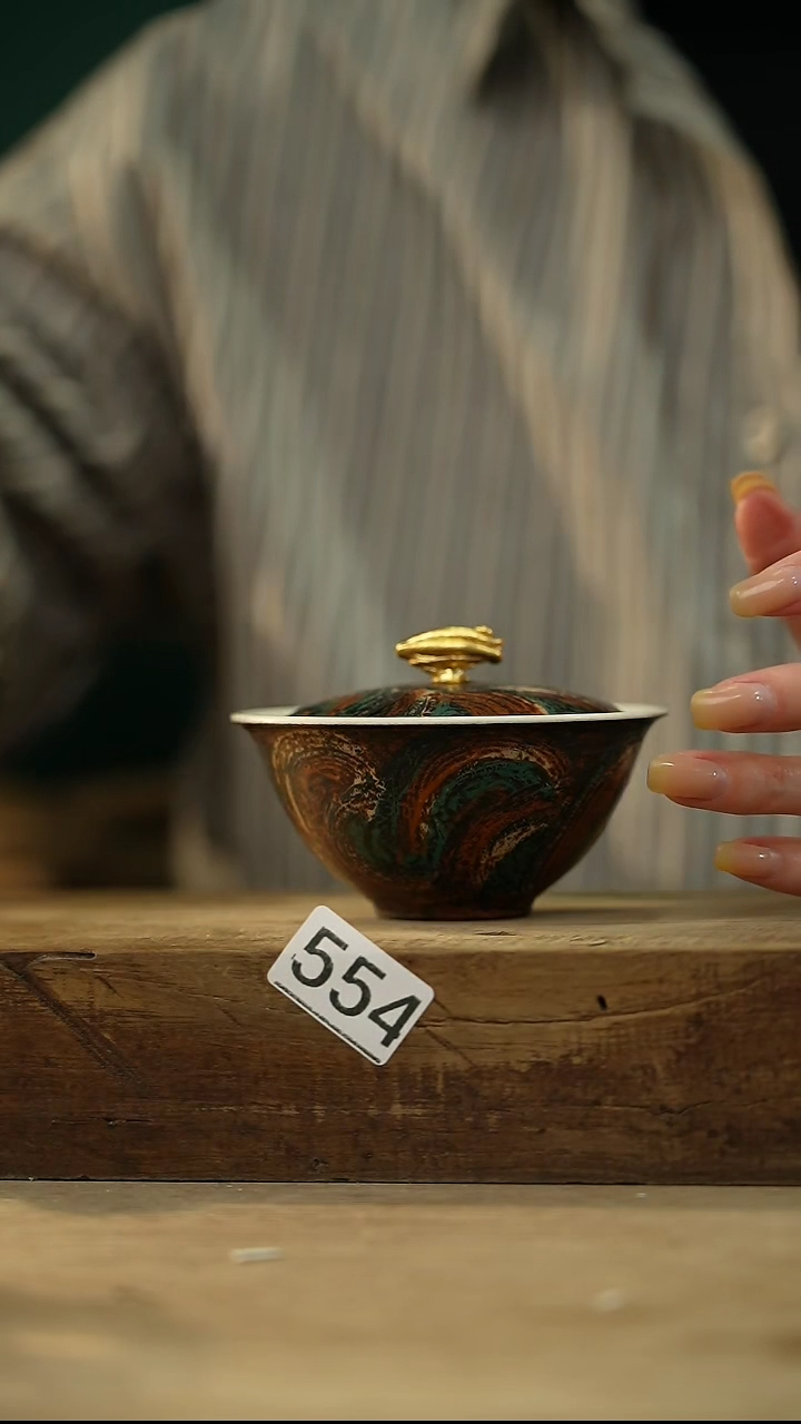 【闪购商品】瓷片新品设计师手作款 大漆手刷系列 小钱