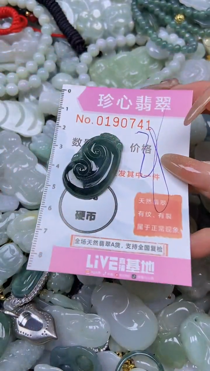 翡翠未镶嵌颈饰闪购链接0190741