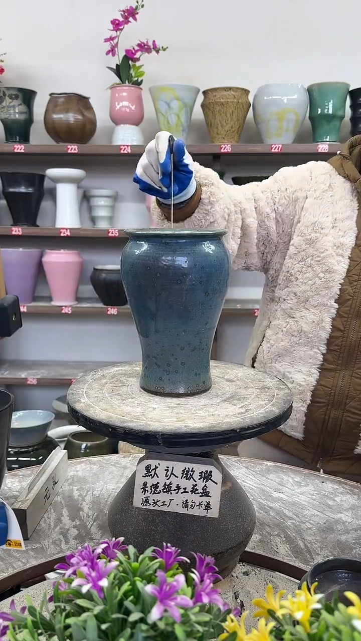 12-25-高22口12瑕-花盆