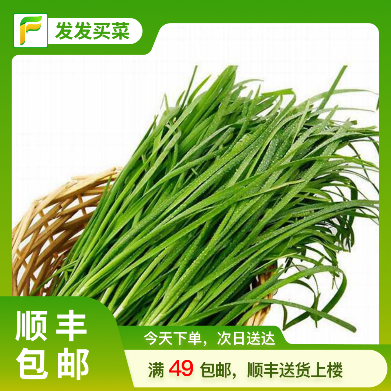 新鲜韭菜约250g±10g/份蔬菜韭菜