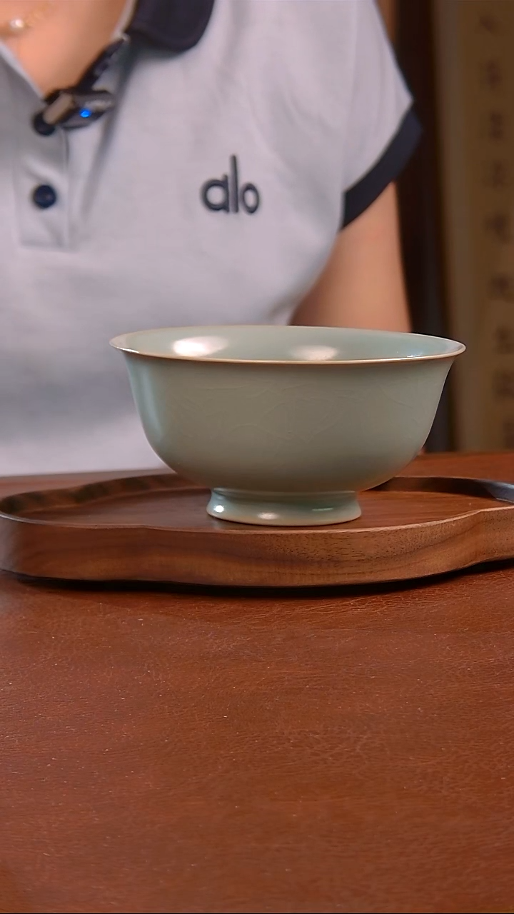 瓷片668号  敞口碗     茗