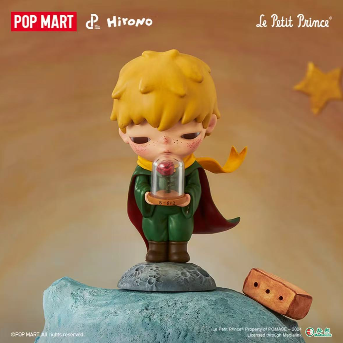 【小凡代拆】泡泡玛特小野Hirono×Le Petit Prince 系列小王子盲盒