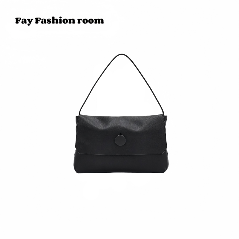  FAY | 慵懒松弛 sally纽扣手提包 简约手拿女包