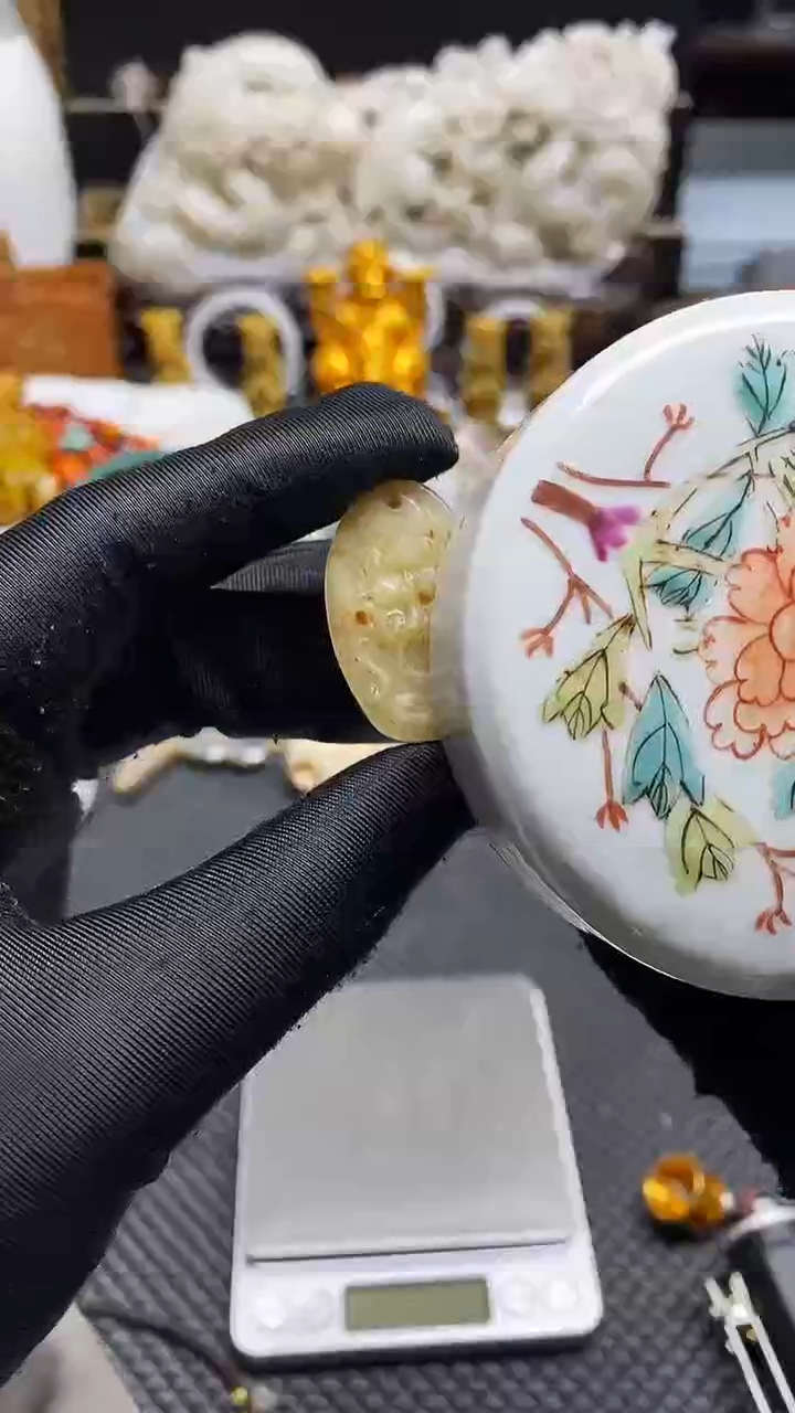 【闪购商品】瓷片瓷器瓷片 摆件1个