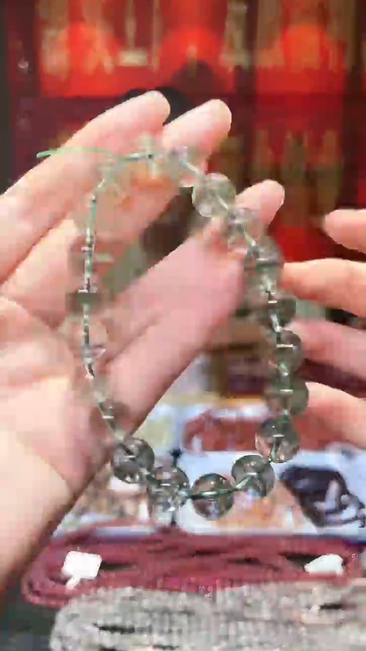 【闪购商品】水晶手链未镶嵌晨曦水晶绿幽灵