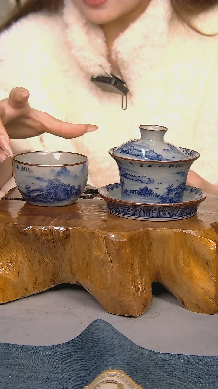 【闪购商品】简装家用款2件套 陶瓷家用茶具系列