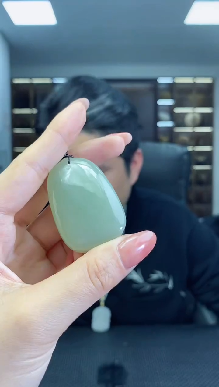 【闪购商品】和田玉颈饰未镶嵌无事牌清货3