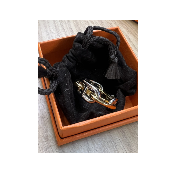 未使用 Hermes/爱马仕 花花爱马仕 Regate 90丝巾扣 拼色
