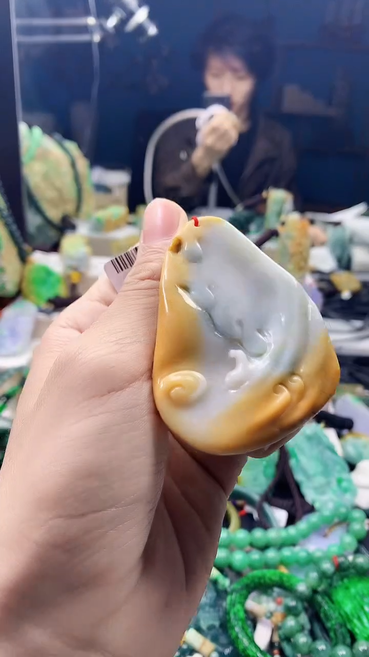 颈饰未镶嵌翡翠天然缅甸a货翡翠