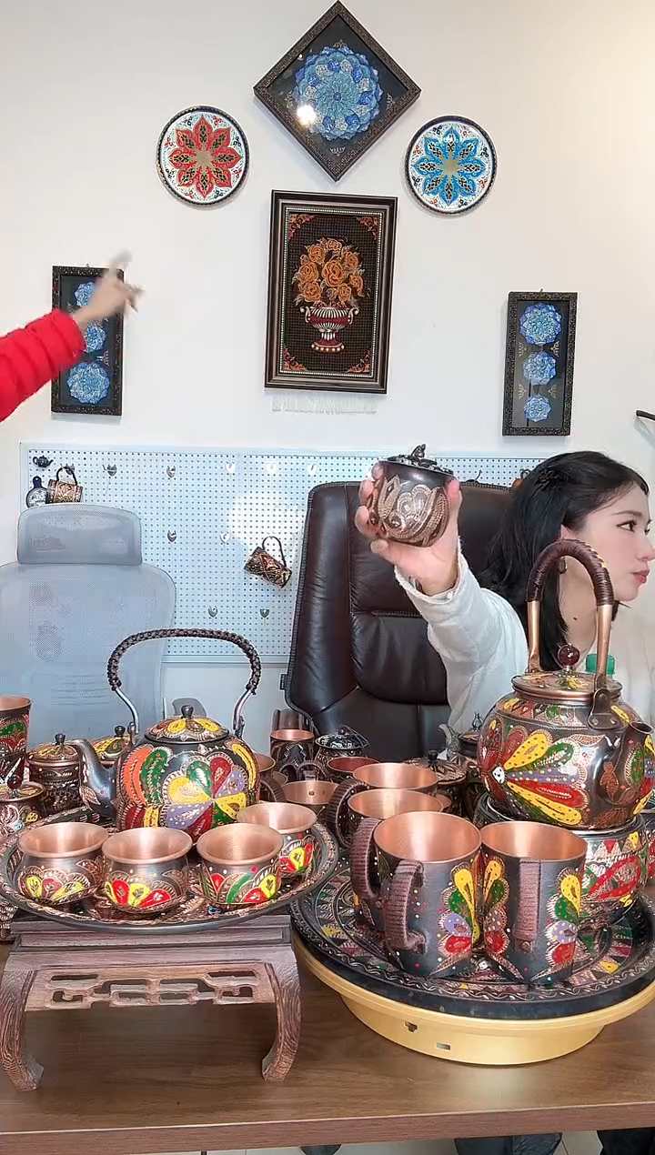 茶叶罐纯铜手工制作