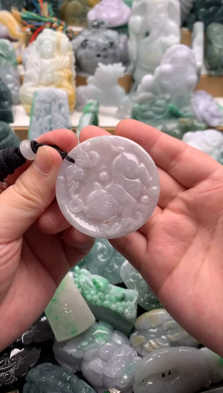 吊坠(不含链)未镶嵌翡翠1