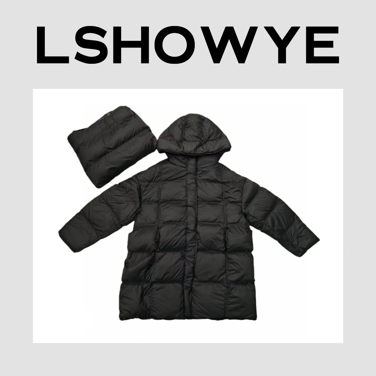 LSHOWYE｜包包泡芙鹅绒服 NM001