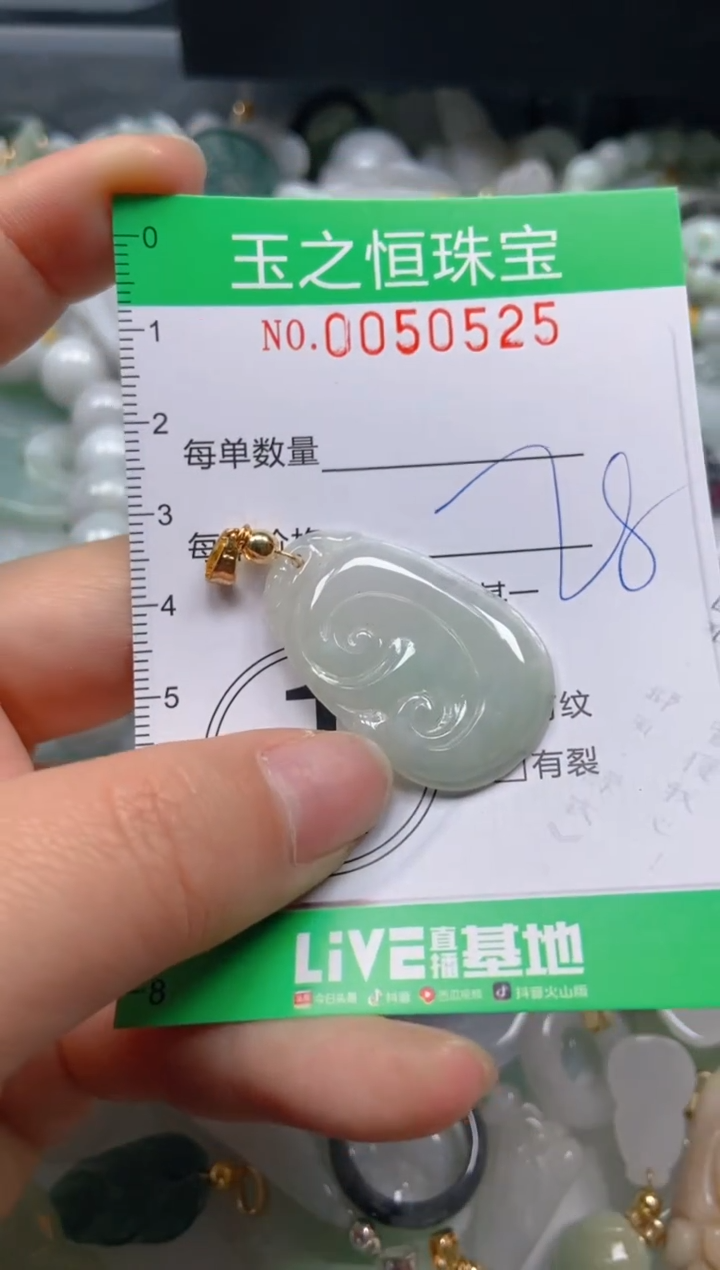 【闪购商品】翡翠颈饰未镶嵌闪购0050525