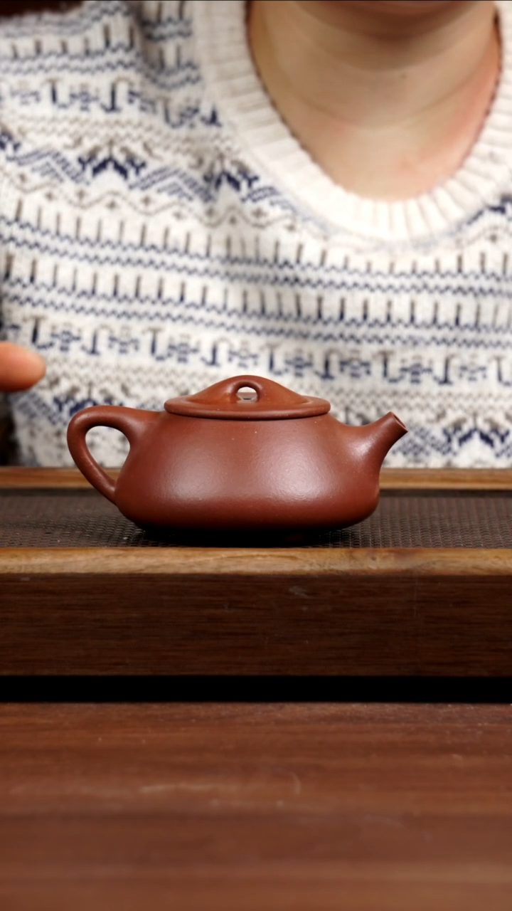 【闪购商品】紫砂茶壶红降景舟满瓢290CC