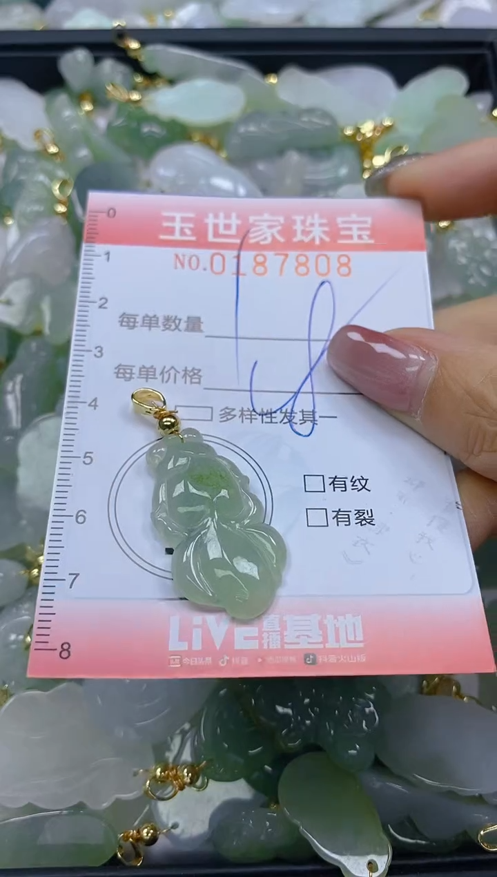 【闪购商品】翡翠颈饰未镶嵌闪购0187808