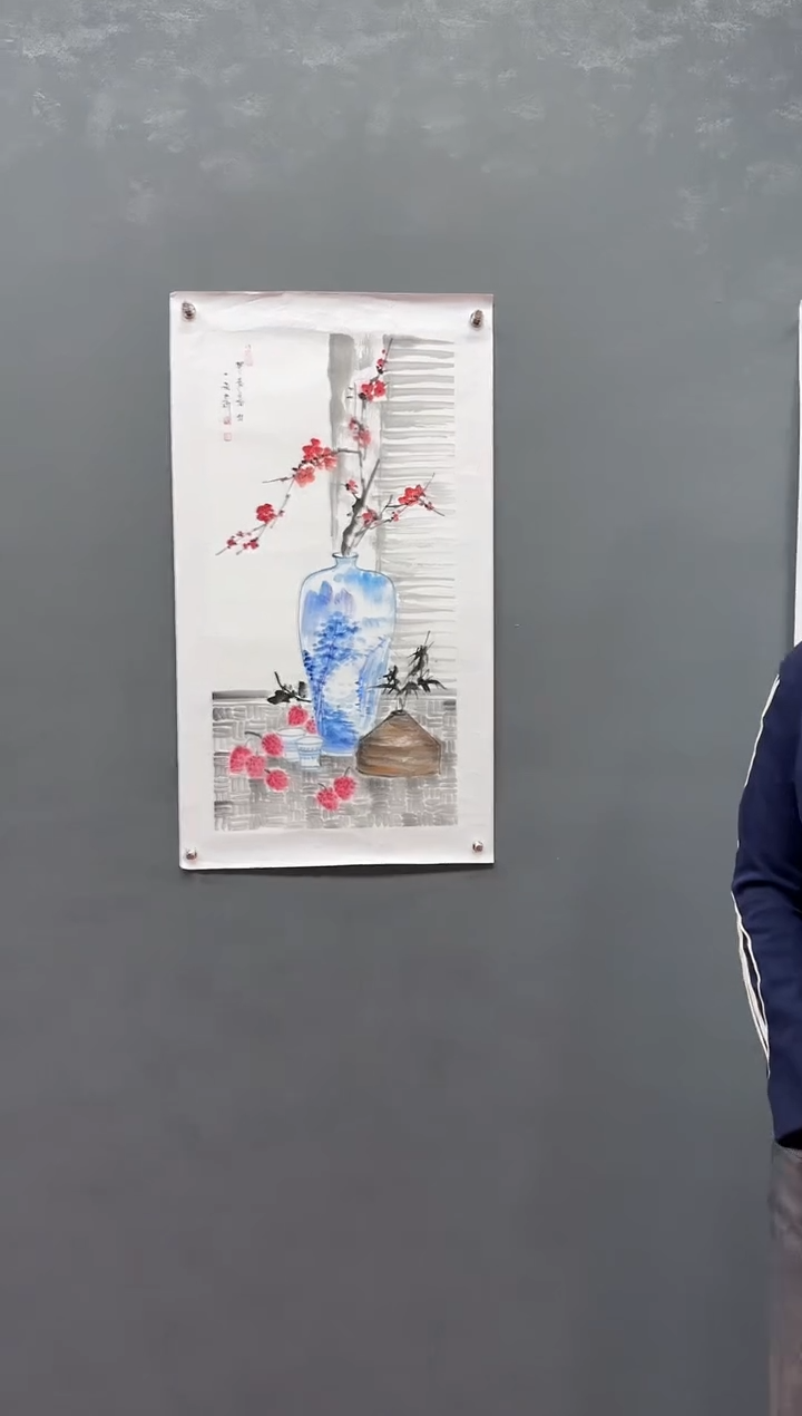 【闪购商品】国画一画庐美术馆申一孜老师国画作品10-1