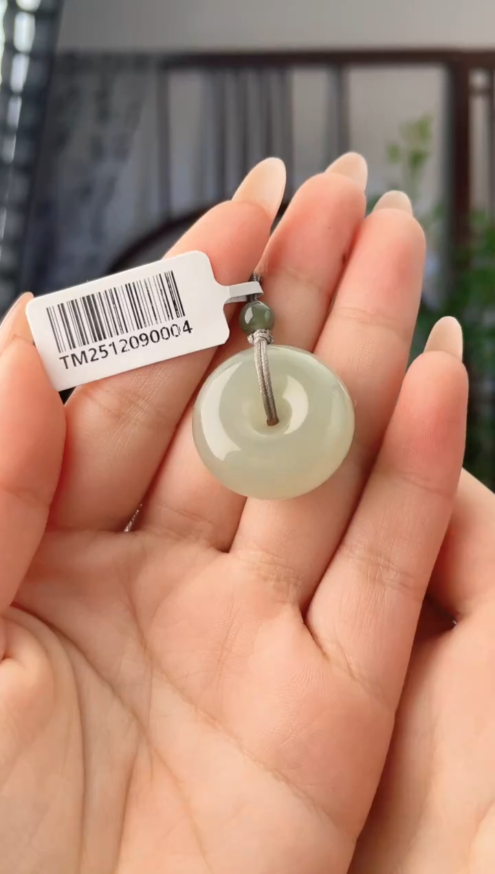 颈饰未镶嵌和田玉扣 xp