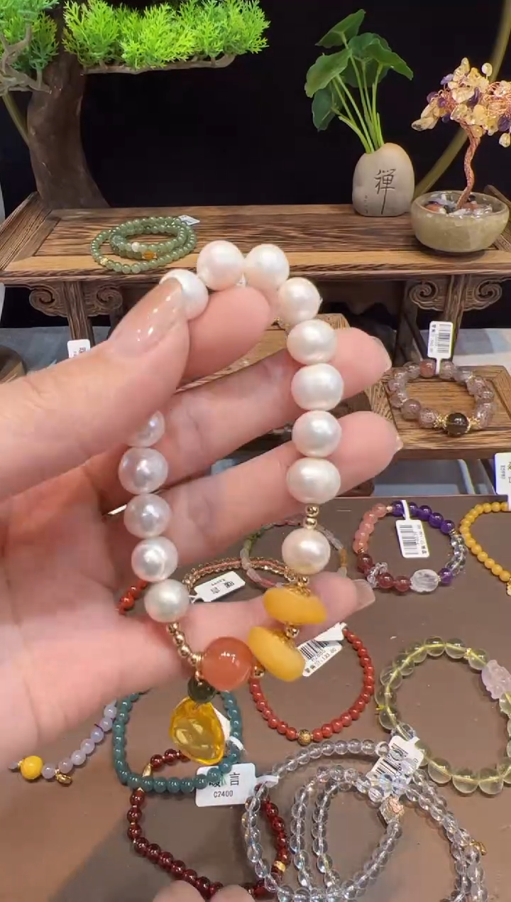 【闪购商品】淡水珍珠手绳未镶嵌@@手饰