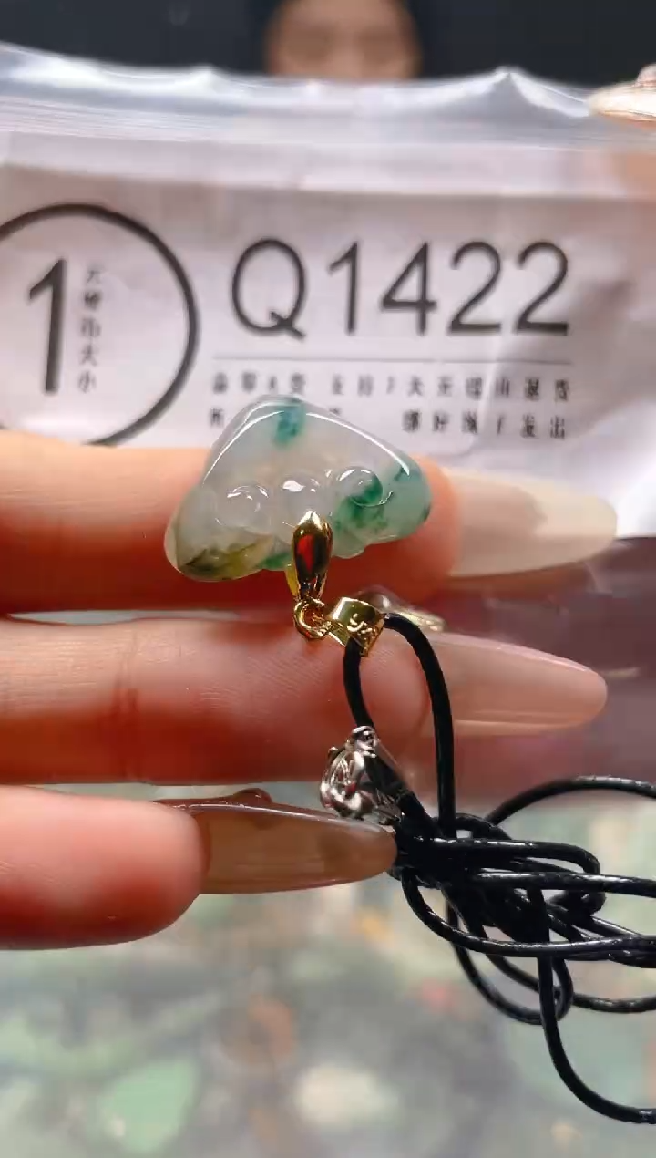 【闪购商品】翡翠颈饰未镶嵌/Q/翡翠A货一图一物