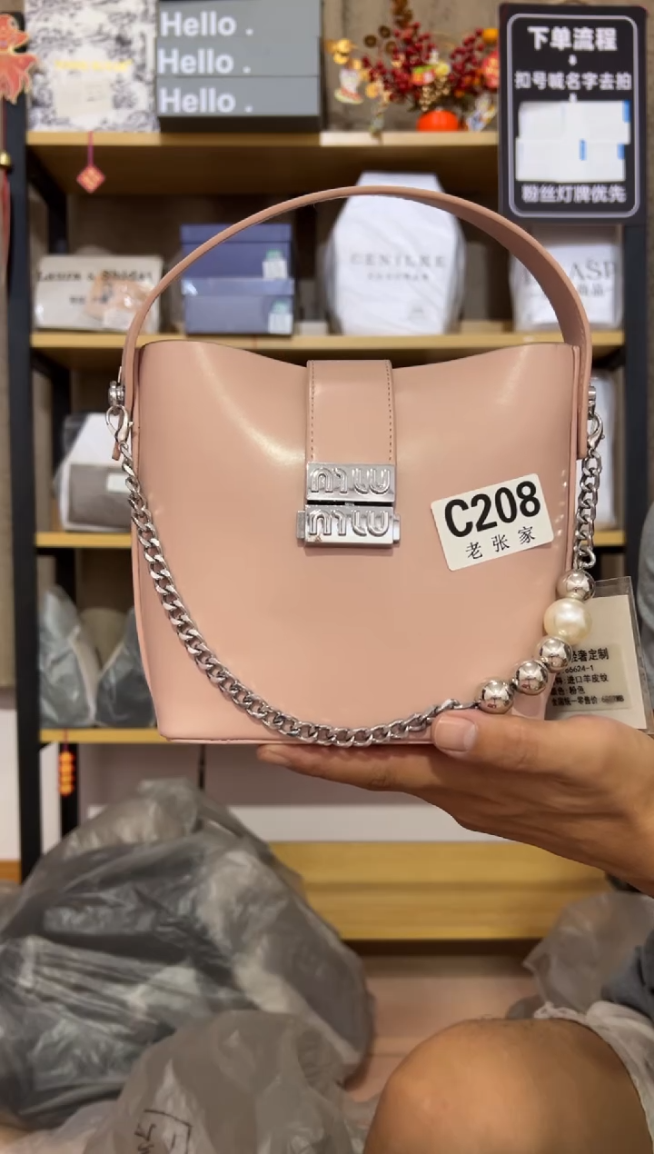 小牛剖层皮革老张家女包208