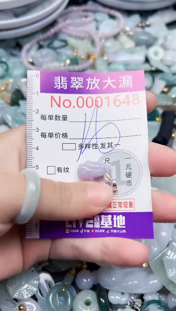 颈饰未镶嵌翡翠1648