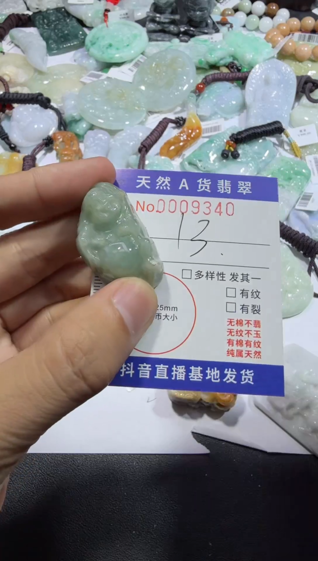 【闪购商品】翡翠颈饰未镶嵌00009340