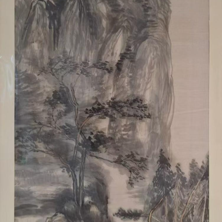 中美协会员-王进杰老师作品  山高风淡色宜人