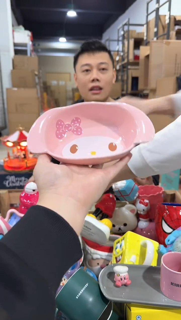 瓷片小号原盒美乐蒂深碗