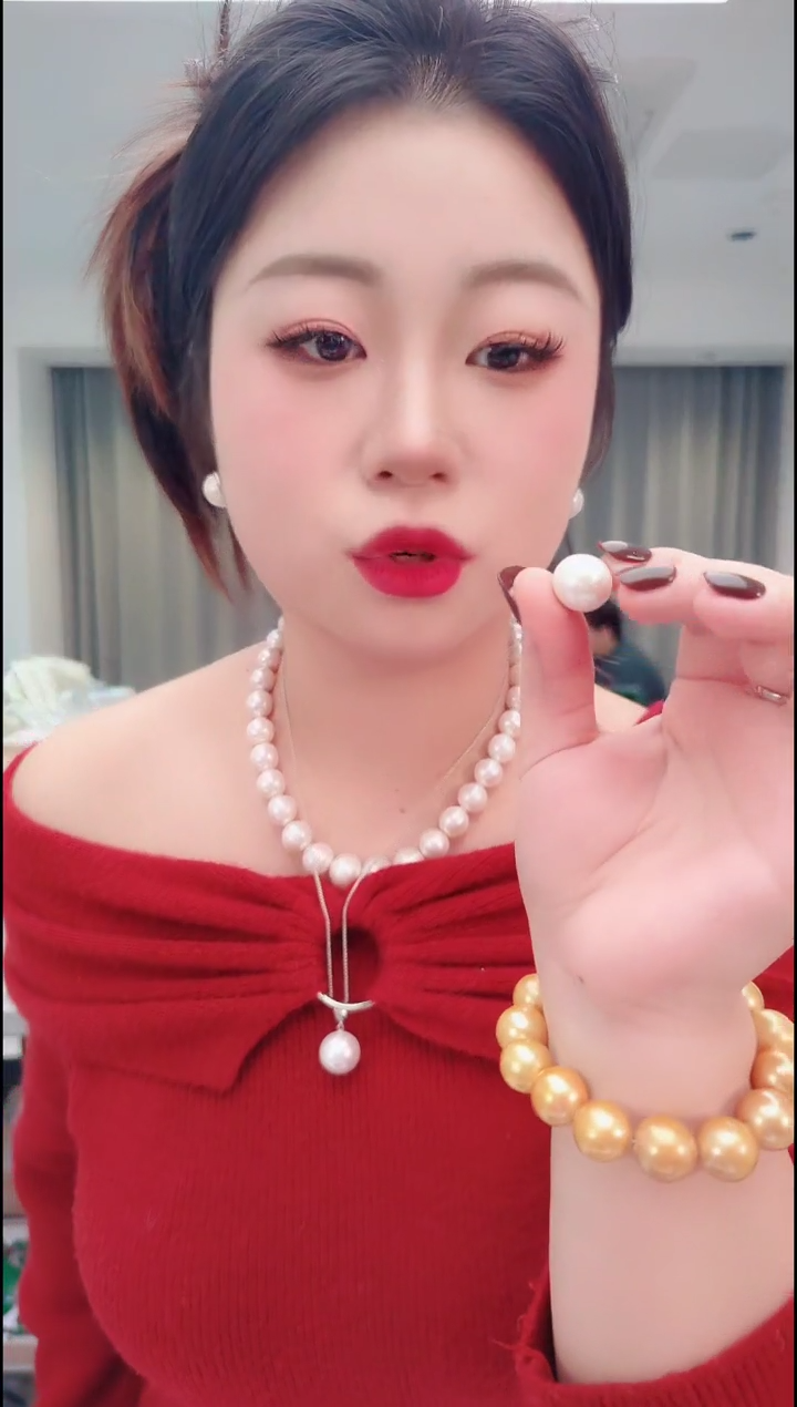 颈饰未镶嵌淡水珍珠3116白色单珠