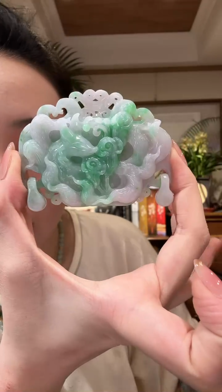 【闪购商品】翡翠颈饰未镶嵌国风