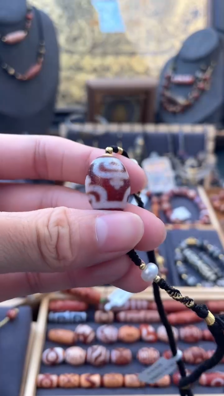 玛瑙/玉髓颈饰未镶嵌金蟾宝瓶锁骨链