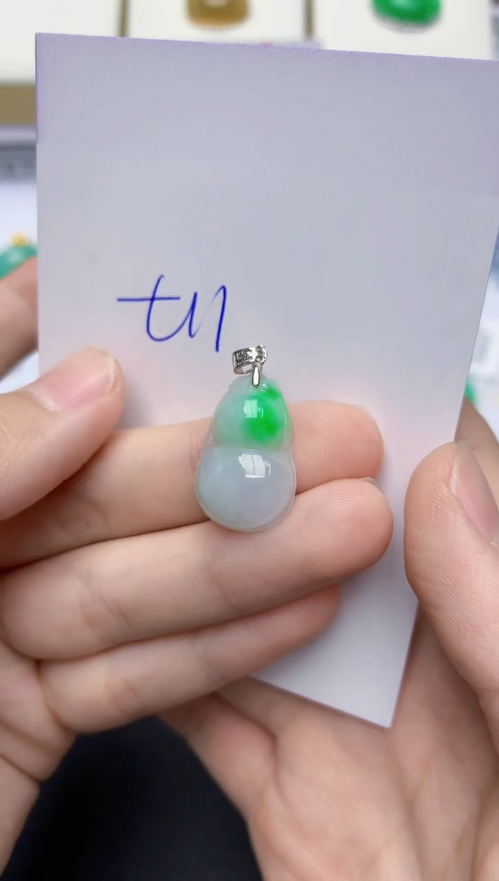 翡翠未镶嵌颈饰11111111