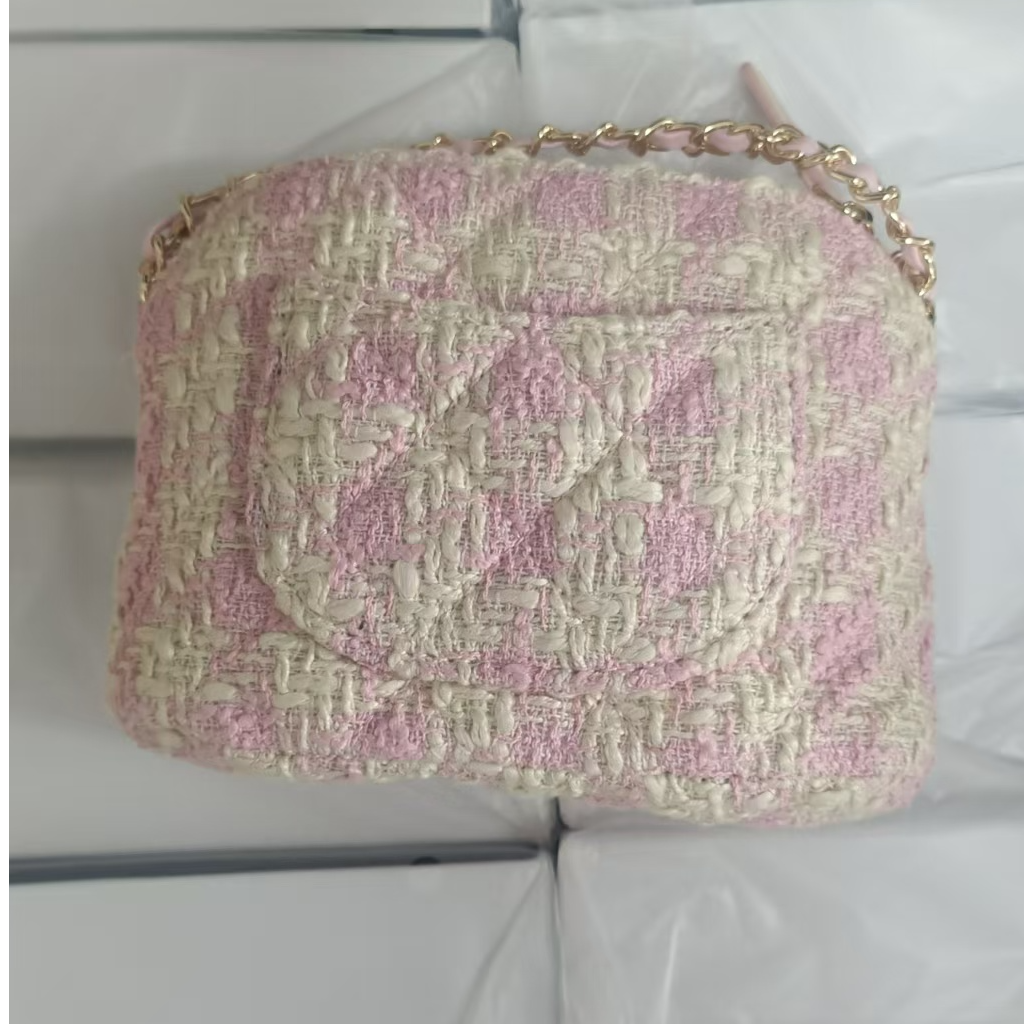 【X】粉编织收纳包777