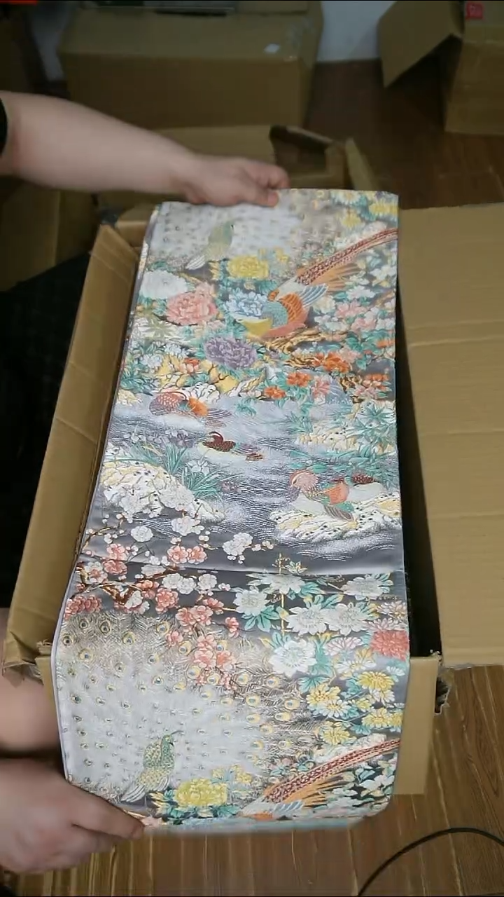 织绣织锦22六通花鸟